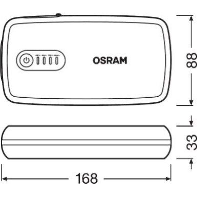 BATTERYstart 300 | Osram | Lithium Starter | OBSL300