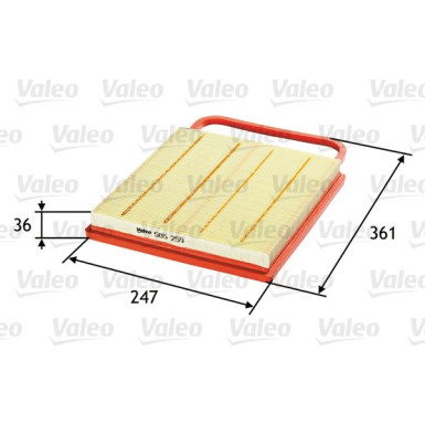 VALEO Luftfilter | 585259