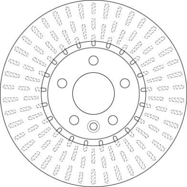 Bremsscheibe Vw P. T5 09- 340Mm | DF6499S