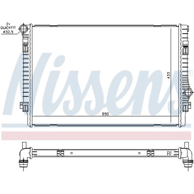 Wasserkühler PKW | VW Golf VII 12 | 65302