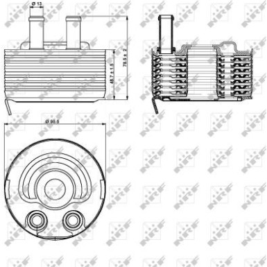 Ölkühler, Motor“L | 31353