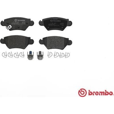 BREMBO Bremsklötze HA | OPEL | P 59 031