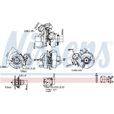 Nissens Turbo | BMW X5 00 | 93144