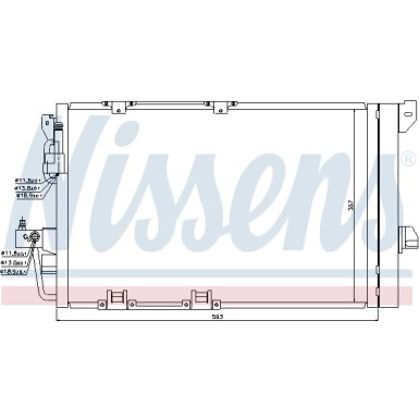 Kondensator PKW | OPEL ASTRA 1,4-2,2i,2,0Di,2,2DTi 02 | 94650