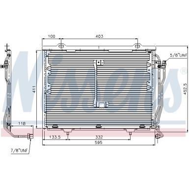 Kondensator PKW | MERCEDES W202,W208 | 94426