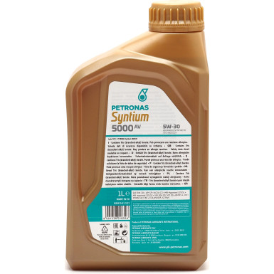 PETRONAS Syntium 5000 AV 5W-30 | 1 Liter | 70723E18EU