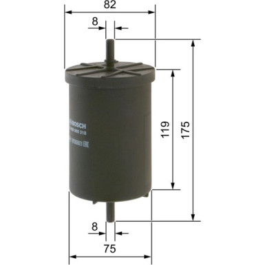 Kraftstofffilter | AUDI,SEAT,SKODA,VW | 0 450 905 318