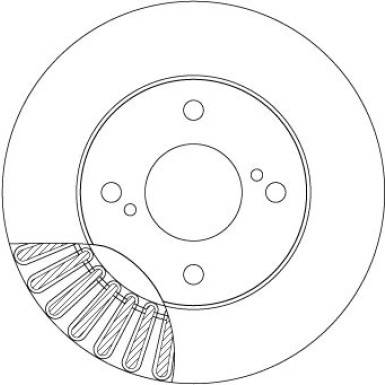 Bremsscheibe | SUZUKI Ignis 16 | DF6990