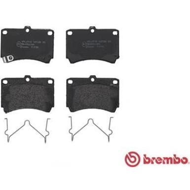 BREMBO Bremsklötze VA | KIA Rio MAZDA, 323 87-03 | P 49 016