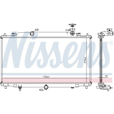 Wasserkühler PKW | Mazda 6 2.0-2.5I 12 | 68539