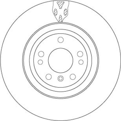 Bremsscheibe Db P. W166 2.2-3.5 11 | DF6833S