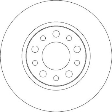 Bremsscheibe Alfa Vol. 159 05 | DF4477