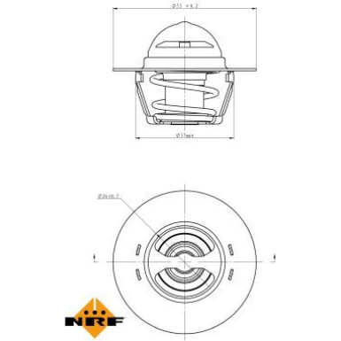 Thermostat, Kühlmittel | 725128