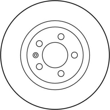 Bremsscheibe Vw P. Golf 4/A3 | DF2804