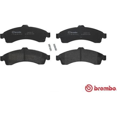 BREMBO Bremsklötze VA | CHEVROLET Tailblazer 01-09 | P 10 009