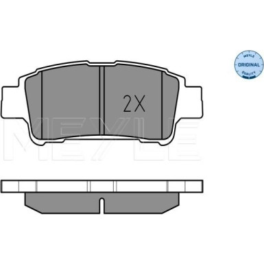 Bremsbelagsatz Toyota T. Avensis Verso 01- Mit Sensor | 025 236 4616/W