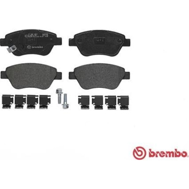 BREMBO Bremsklötze VA | FIAT Doblo OPEL Corsa 06-14 | P 59 051