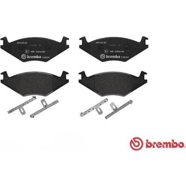 BREMBO Bremsklötze VA | SEAT Cordoba, Ibiza VW Golf 91-02 | P 85 019