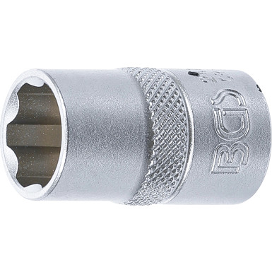 BGS Steckschlüssel-Einsatz Super Lock | Antrieb Innenvierkant 12,5 mm (1/2"""") | SW 15 mm | 2415