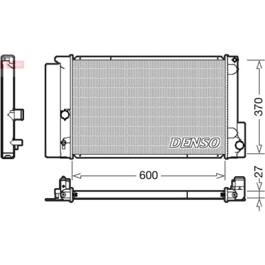 Denso | Motorkühler | DRM50087