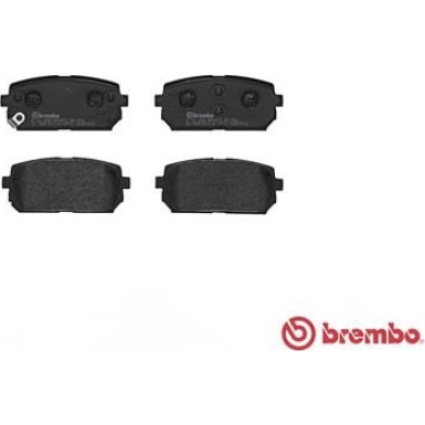 BREMBO Bremsklötze HA | KIA Carens 06 | P 30 040