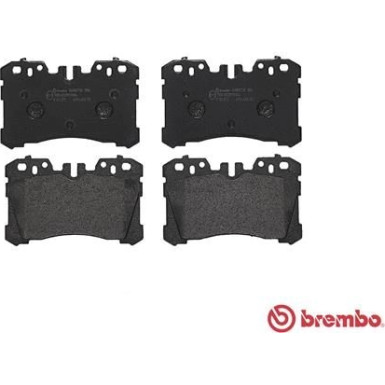 BREMBO Bremsklötze VA | LEXUS LS 06 | P 83 075