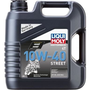 Liqui Moly Motorbike 4T 10W-40 Street 4 l | 1243 | 4L Kanister Kunststoff