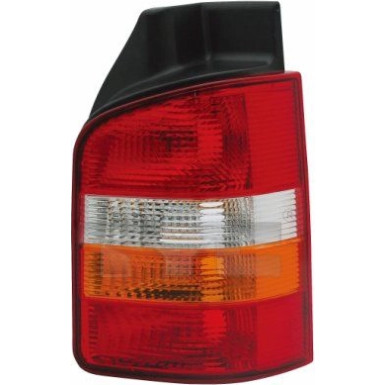 Heckleuchte R O K-PLATTE ROT/GELB (2TÜREN) | VW TRANSPORTER T5 4,03-9,09 | 7297,659,3