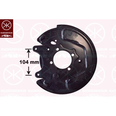 BREMSANKERBLECH H L D: 269MM | TOYOTA CELICA 99-06/COROLLA 00-08/VERSO 01-07/PRIUS 00-09 | 8116875