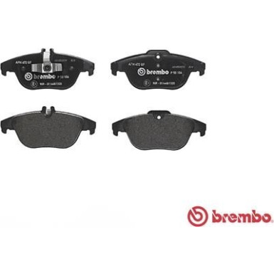 BREMBO Bremsklötze HA | MERCEDES W204/X204 07 | P 50 104