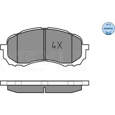 Bremsbelagsatz Subrau P. Impreza 1,5-1,6 00- Mit Sensor | 025 243 7217/W