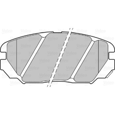 VALEO Bremsbeläge | 301348