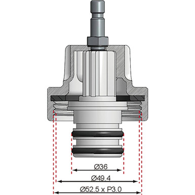 BGS Adapter 21 für Art. 8027, 8098 | für Fiat, Opel, Saab | 8098-21