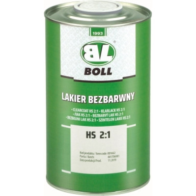 Boll Klarlack HS 2:1 Dose 1L | 001662