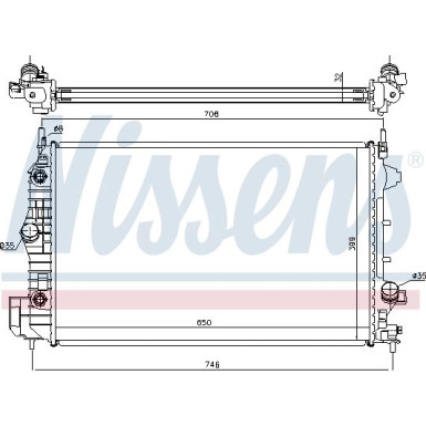 Wasserkühler PKW | FIAT Croma II 05 | 63113A