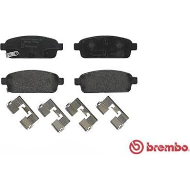 BREMBO Bremsklötze HA | Opel Astra | P 59 080