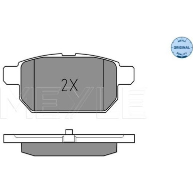 Bremsbelagsatz Suzuki T. Swift 10- Mit Sensor | 025 252 5814/W