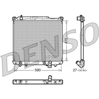 Denso | Motorkühler | DRM47020