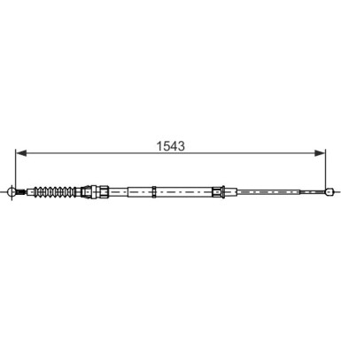 Handbremsseil | SKODA Octavia3 12-21 | 1987482735