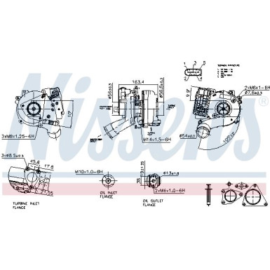 Nissens Turbo | AUDI A4,A5,Q5 07 | 93501