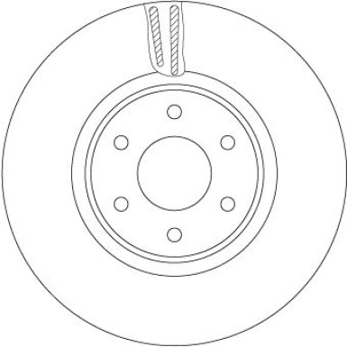 Bremsscheibe VA | MERCEDES X-Klasse 17 | DF6968S