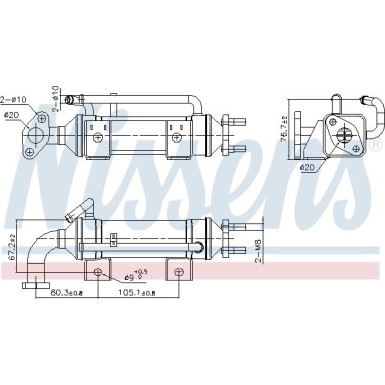 Kühler,Abgasrückführung | FORD Ranger 05-12 | 989435