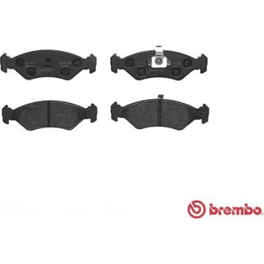 BREMBO Bremsklötze VA | FORD Fiesta, Ka 83-08 | P 24 044