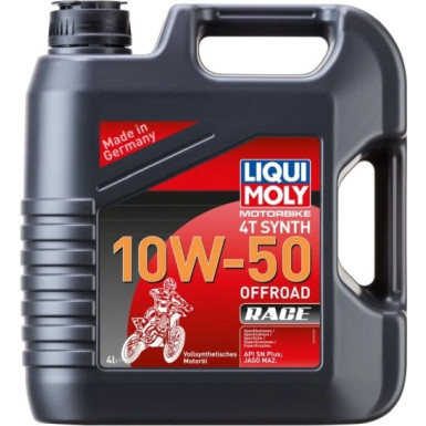 Liqui Moly Motorbike 4T Synth 10W-50 Offroad Race 4 l | 3052 | 4L Kanister Kunststoff