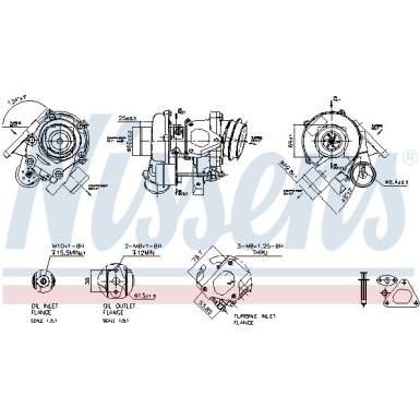 Nissens Turbo | MERCEDES Vito,Sprinter 03 | 93059