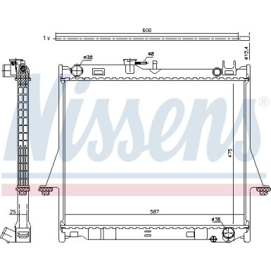 Wasserkühler PKW | ISUZU D-Max 02 | 60856