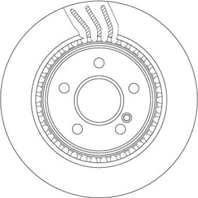 Bremsscheibe Db T. W204/C204/S204/C207/A207 1,8-5,5 07 | DF4864S