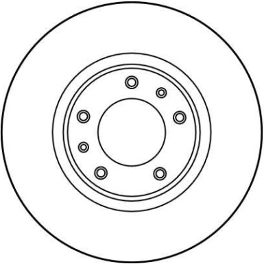 Bremsscheibe Citroen P. Xm 2.0-3.0 V6 89-00 | DF1225