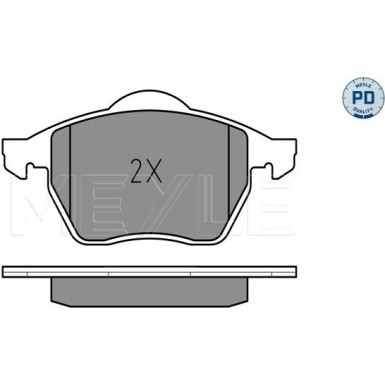 Bremsbelagsatz Vw P. A4/Passat 1.6-2.8 95-01 | 025 216 2419/PD