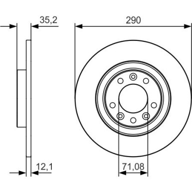 Bremsscheibe | CITROEN,PEUGEOT | 0 986 479 C25